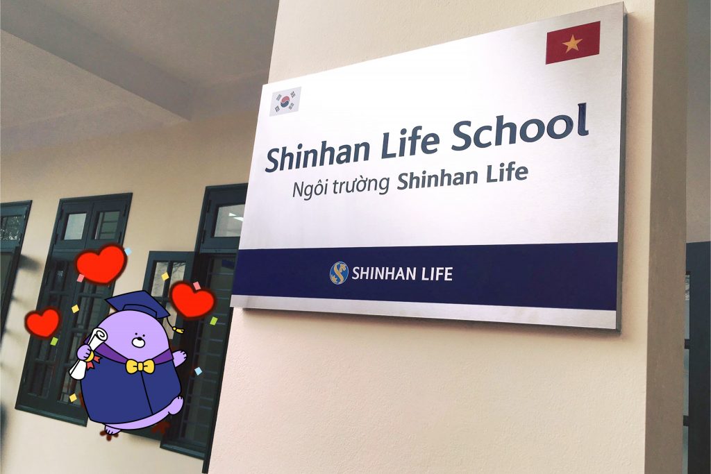 bảo hiểm shinhan life xây trường tại Quốc Oai Hà Nội