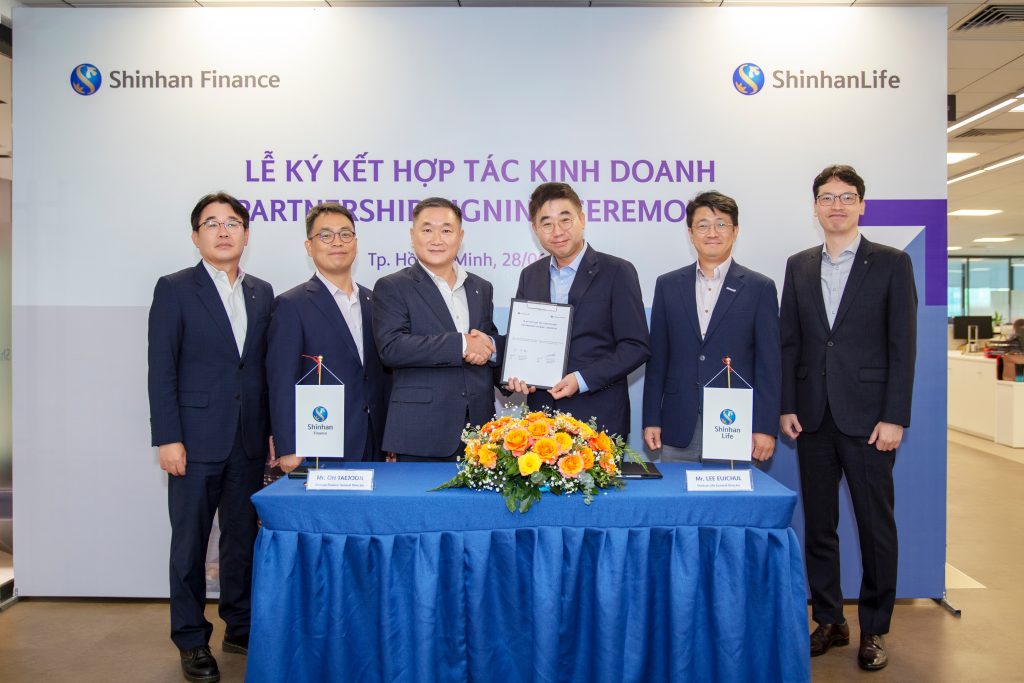 Shinhan life hợp tác kinh doanh bảo hiểm